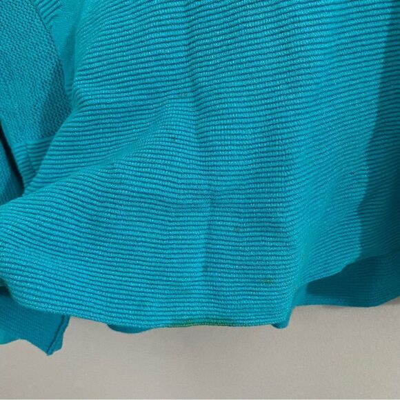 Bar 3 Women’s Round Neck Long Sleeve Vertical Ribbed Top XL - Picture 2 of 6